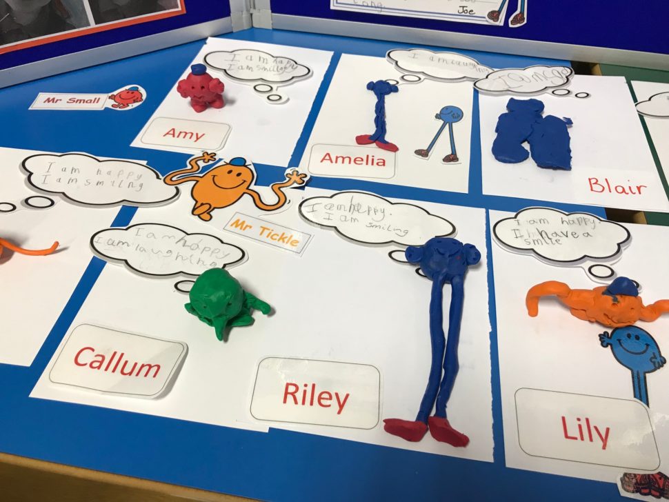 Mr Men Characters - feelings and expressions